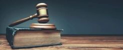 law book and gavel