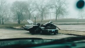 Broken car